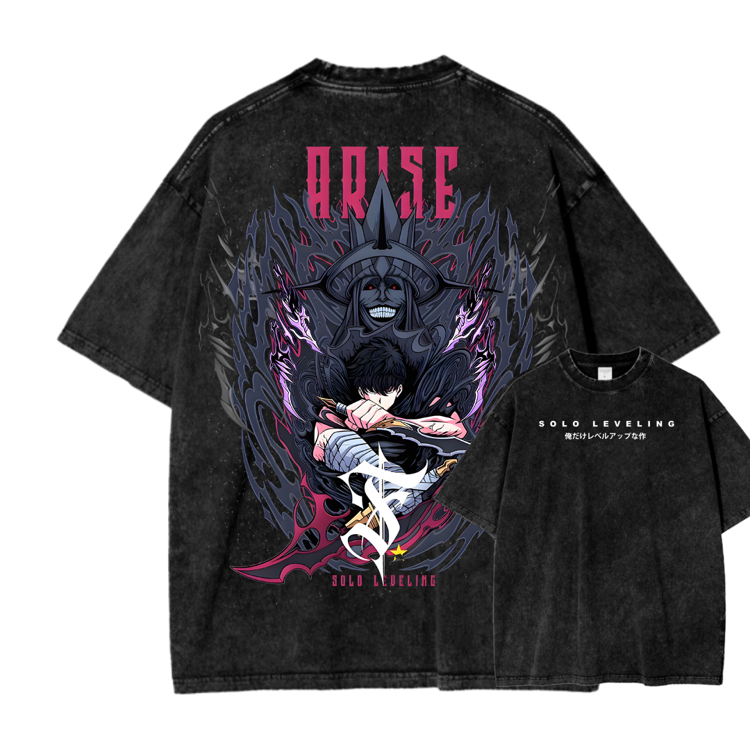 Unisex Anime Inspired Vintage T-Shirt