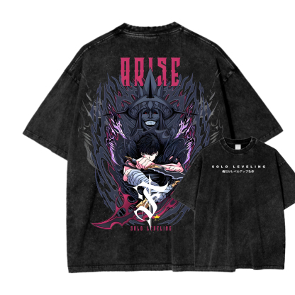Unisex Anime Inspired Vintage T-Shirt