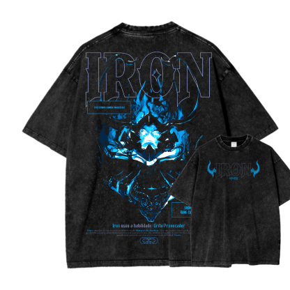 Solo Leveling Unisex Fit Washed T-Shirt