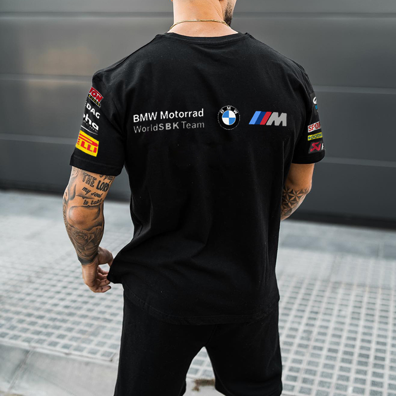 Men's Logo Letter Printed T-shirt