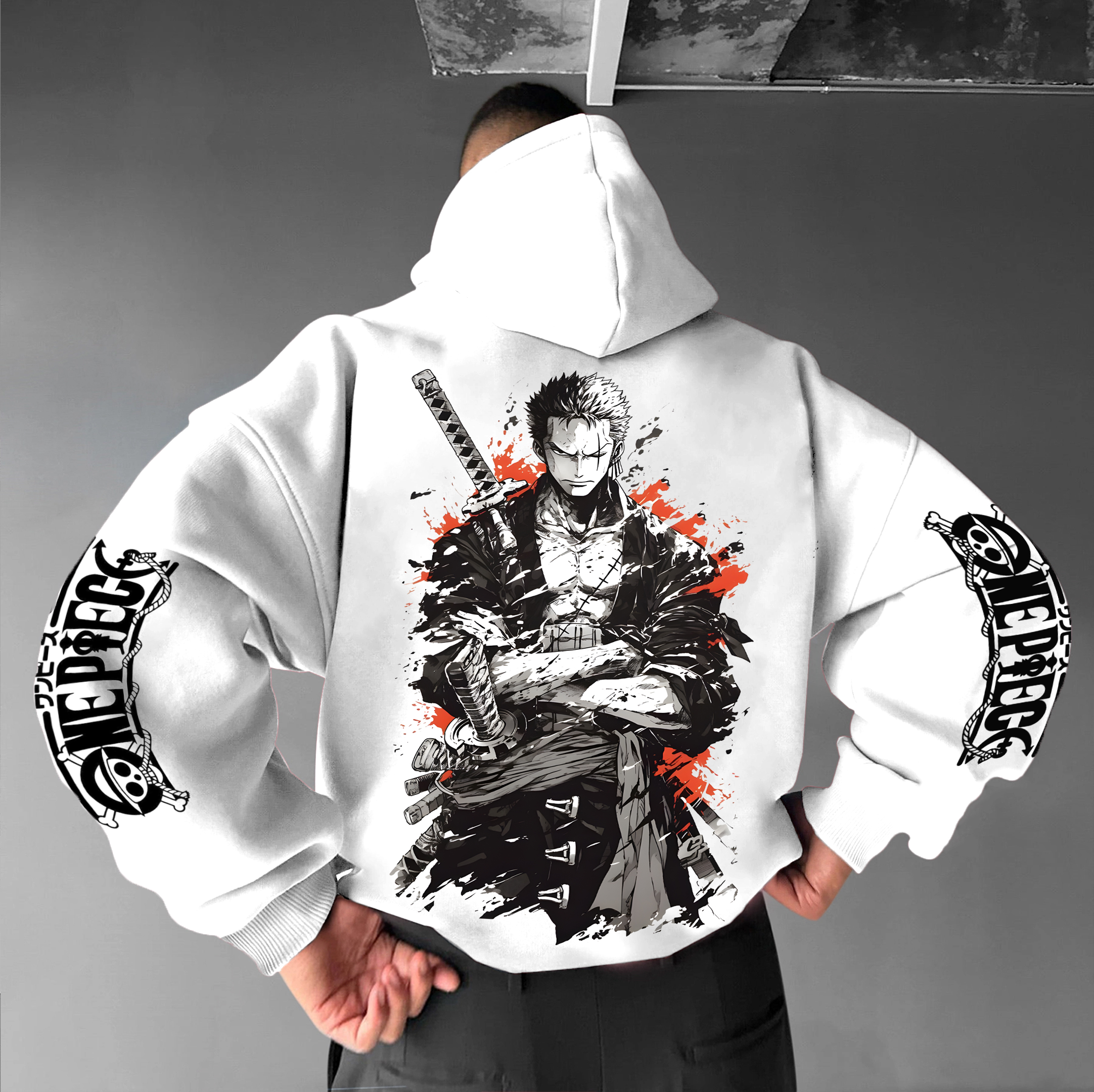 Unisex Anime Graphic Streetwear Vintage Hoodie