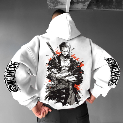 Unisex Anime Graphic Streetwear Vintage Hoodie