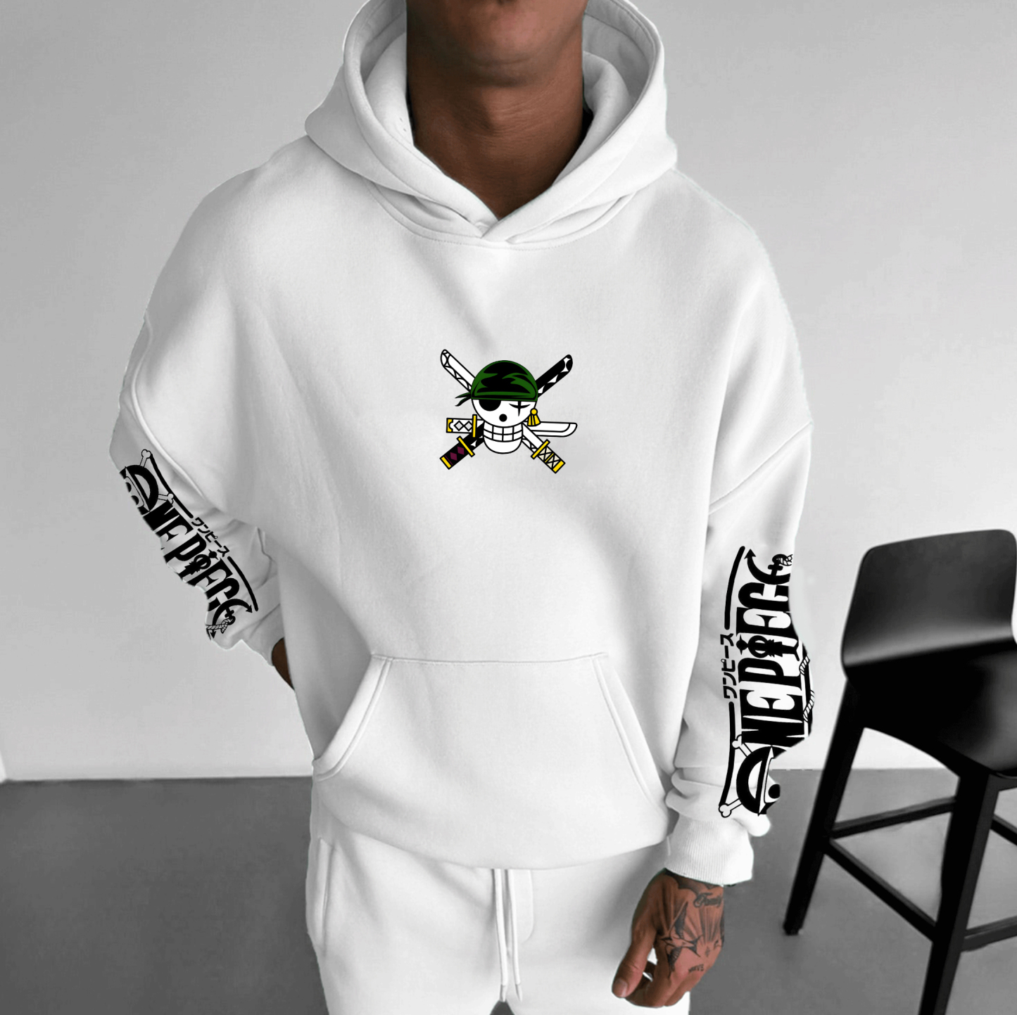 Unisex Anime Graphic Streetwear Vintage Hoodie