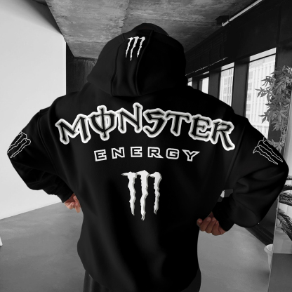 Oversize Energy Drink Style Hoodie
