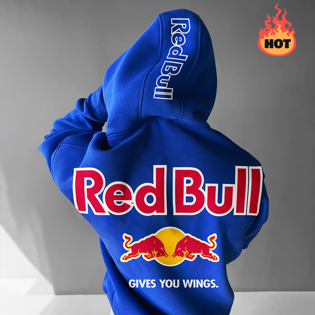 Oversized Red Bull Hoodie