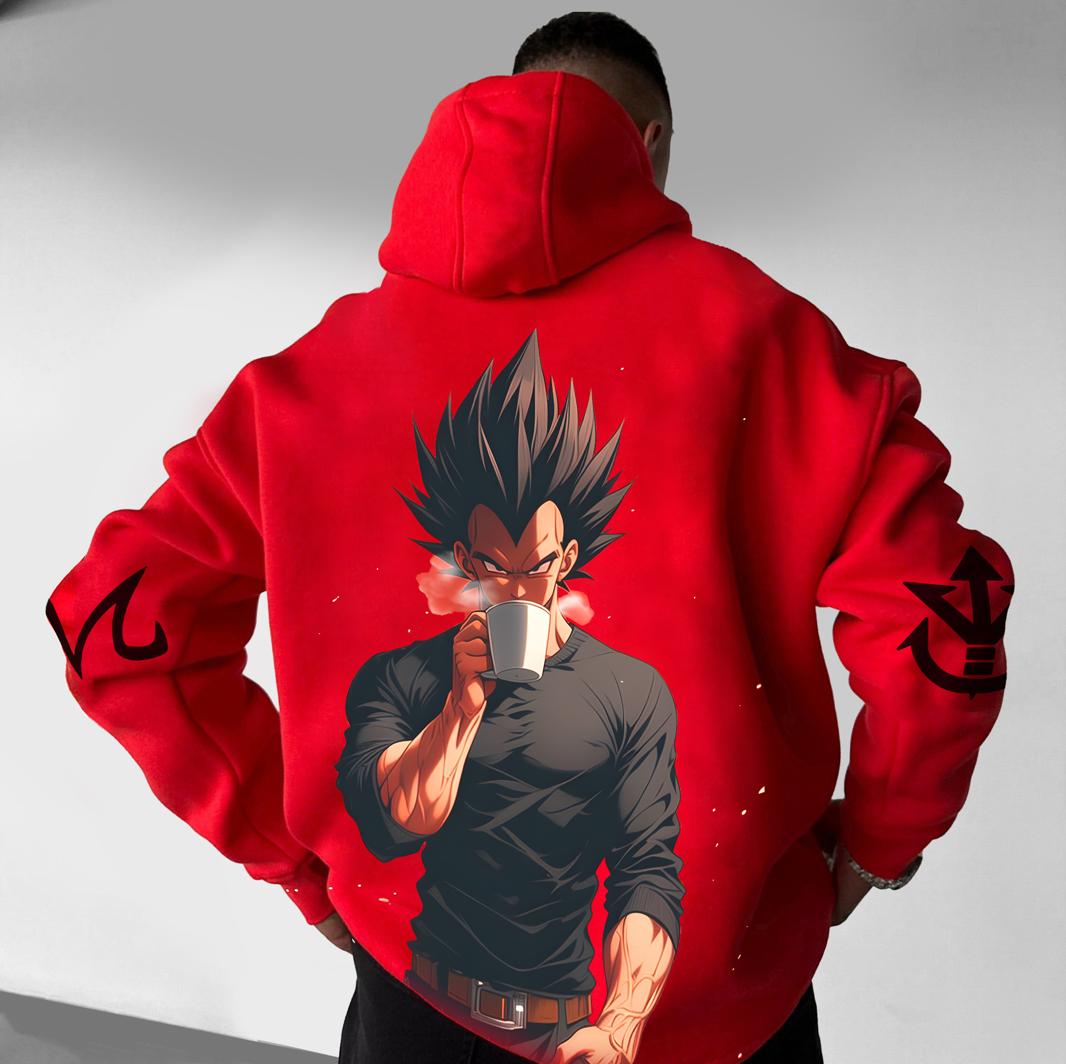 Unisex Anime Graphic Streetwear Vintage Hoodie