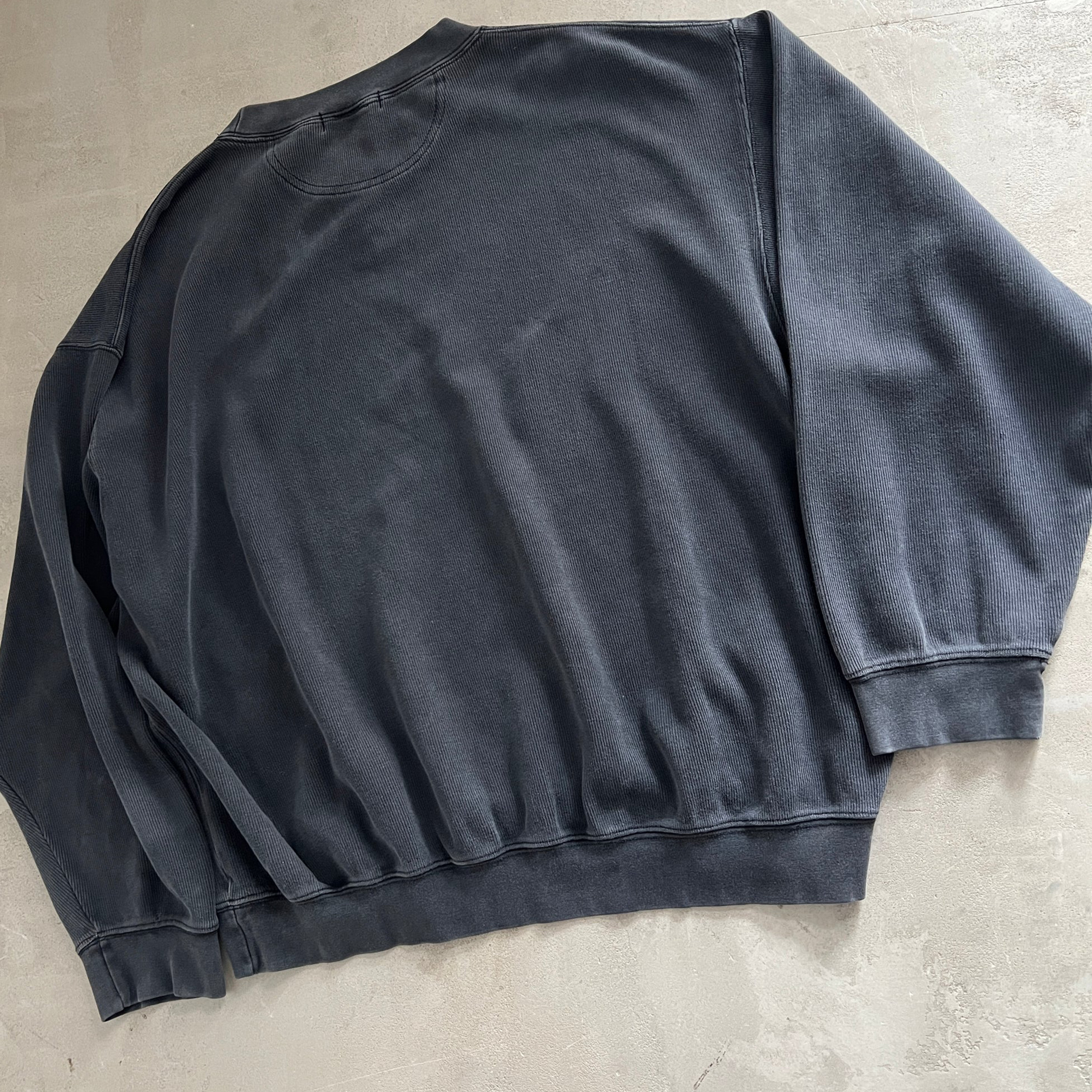 Unisex Vintage Machine Embroidered Racing Loose Sweatshirt