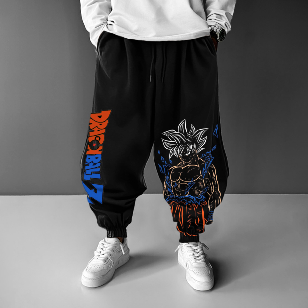 Unisex Anime Lover Oversized Harem Pants-Teegamechanger
