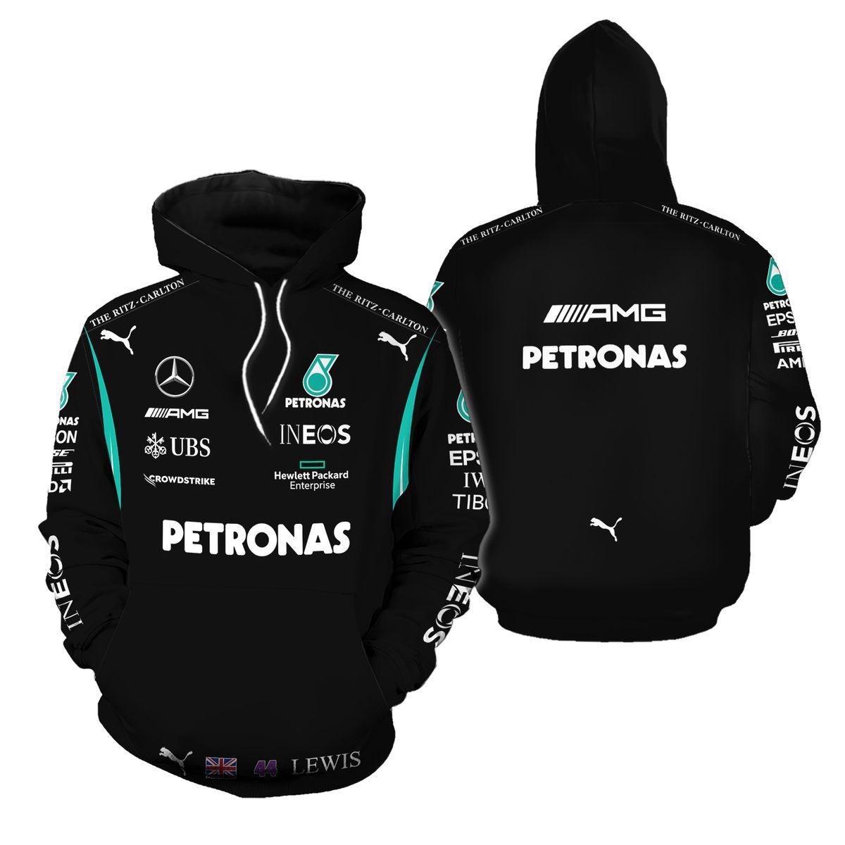Racing Printed Hoodie