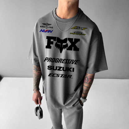 Oversized Unisex Casual Sports T-Shirt