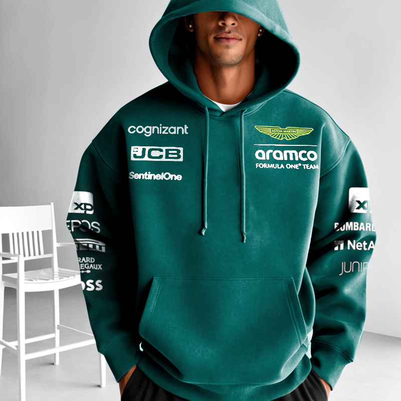 Unisex Oversize Racing 2024 Fernando Alonso Team Hoodie