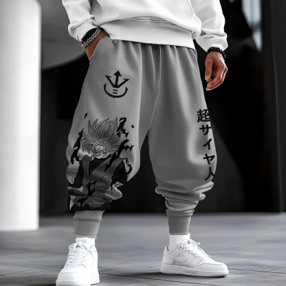 Unisex Anime Casual Loose Harem Pants-Teegamechanger