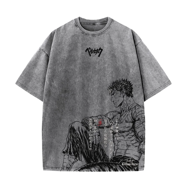 Unisex Anime Inspired Vintage T-Shirt