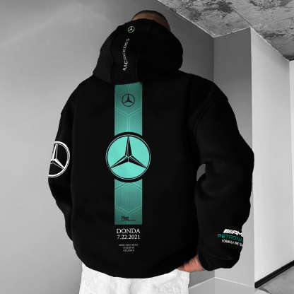 Unisex Oversized Racing Printed Hoodie