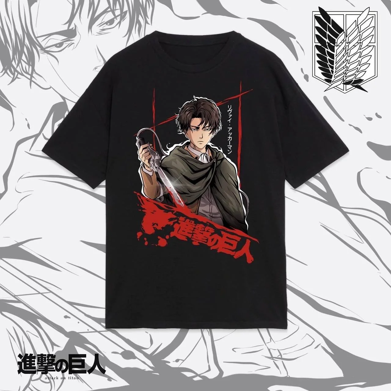 Unisex Anime Inspired Vintage T-Shirt