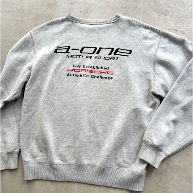Unisex Vintage Racing Oversized Sweatshirt