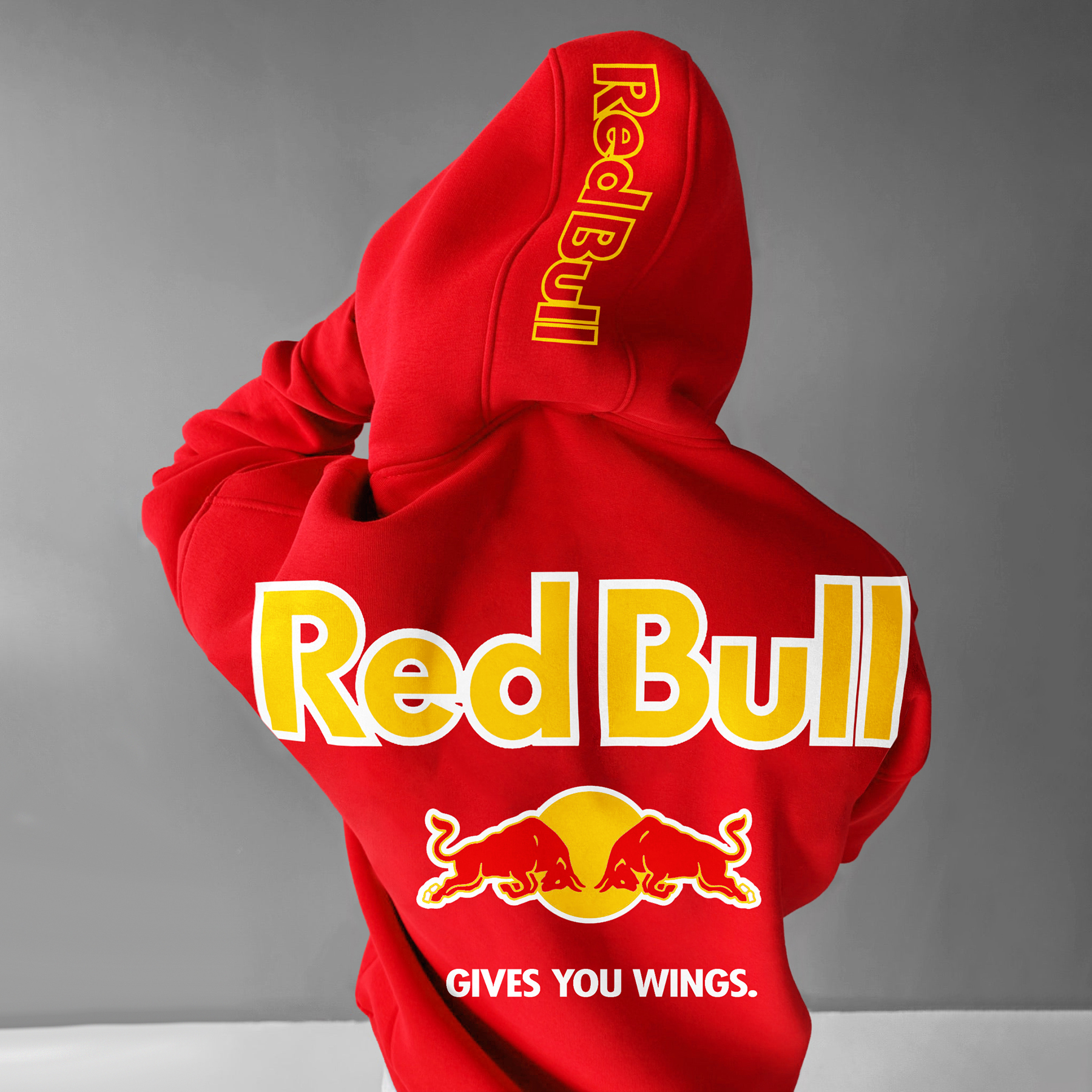 Oversized Red Bull Hoodie