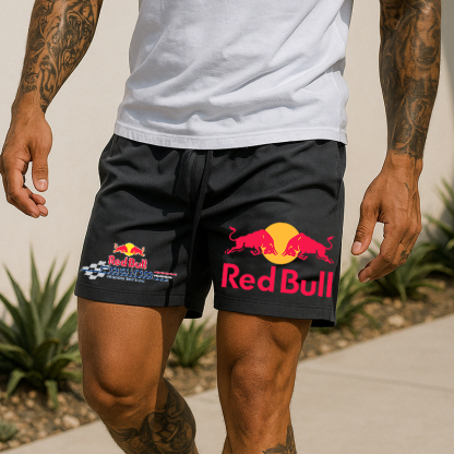 Men's Sporty Graphic Shorts For Active Lifestyles For Casual Summer Wear