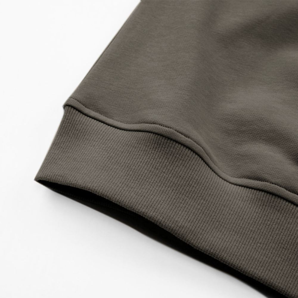 Men's Retro Racing Print Grey Oversized Hoodie