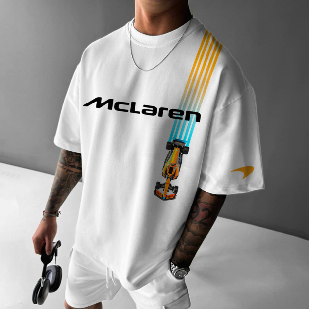 Men's Racing Graphic Print T-Shirt