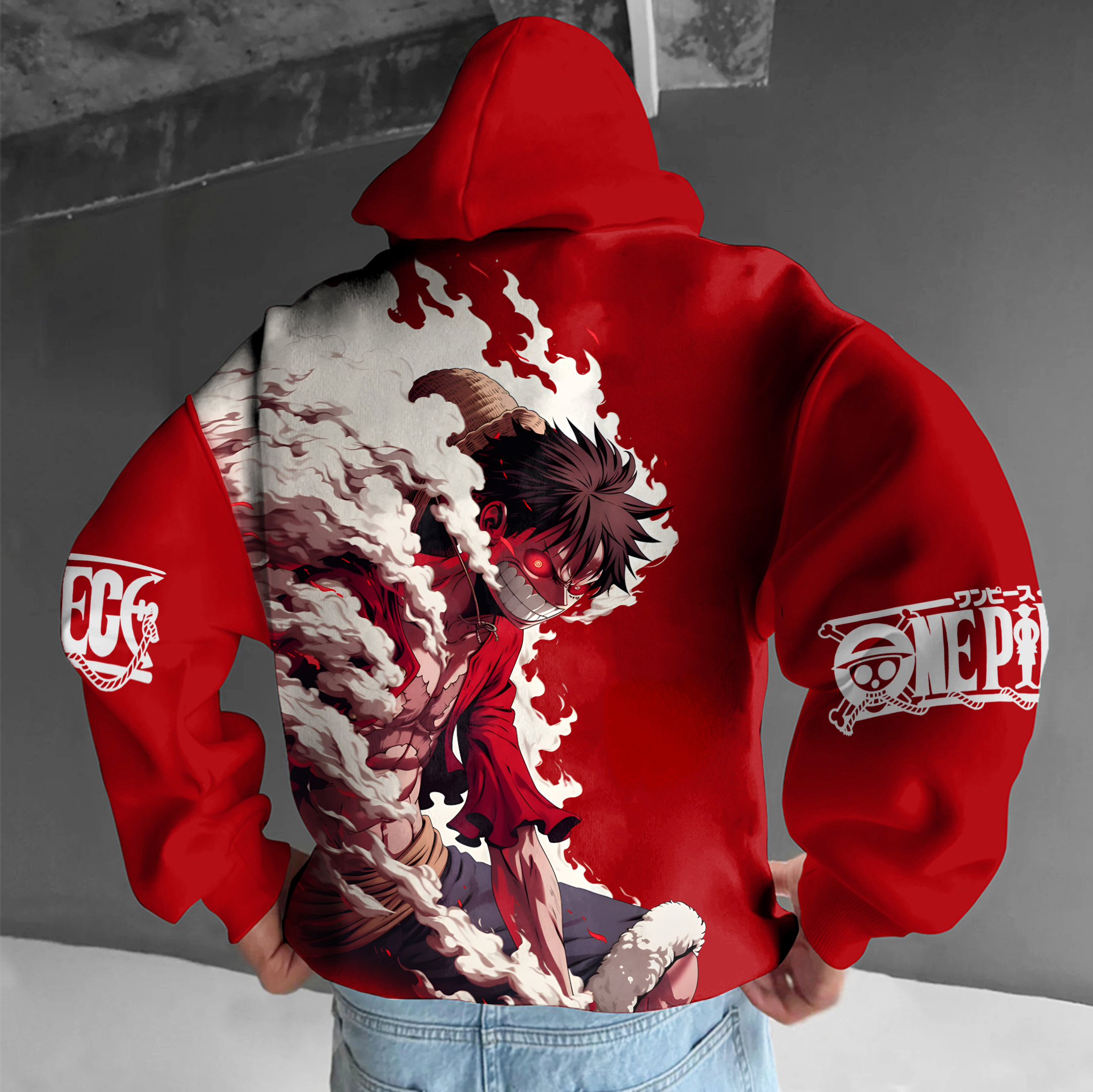 Unisex Anime Graphic Streetwear Vintage Hoodie