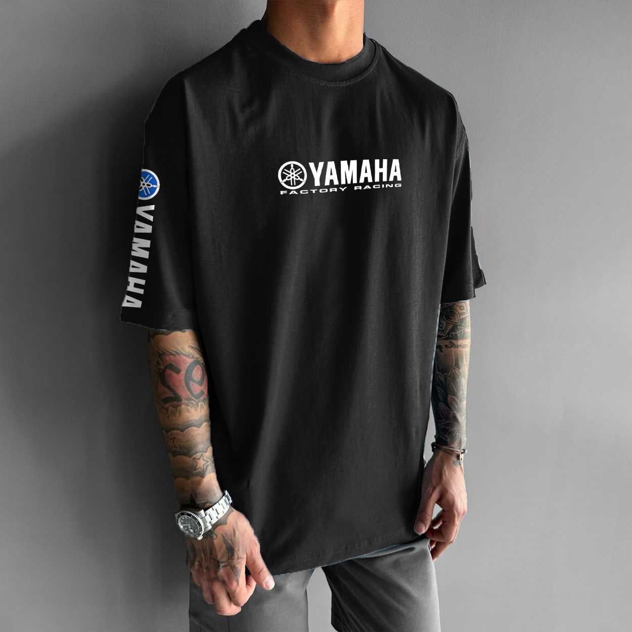 Unisex Motorcycle Outfit Oversized T-shirt