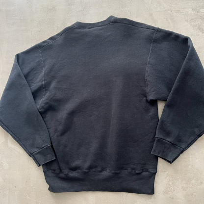 Unisex Vintage Oversized Casual Sweatshirt With Embroidered Sports Car Logo