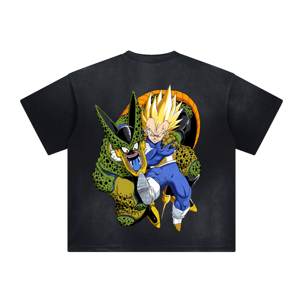 Unisex Fit Washed T-Shirt  Dragon Ball TEE