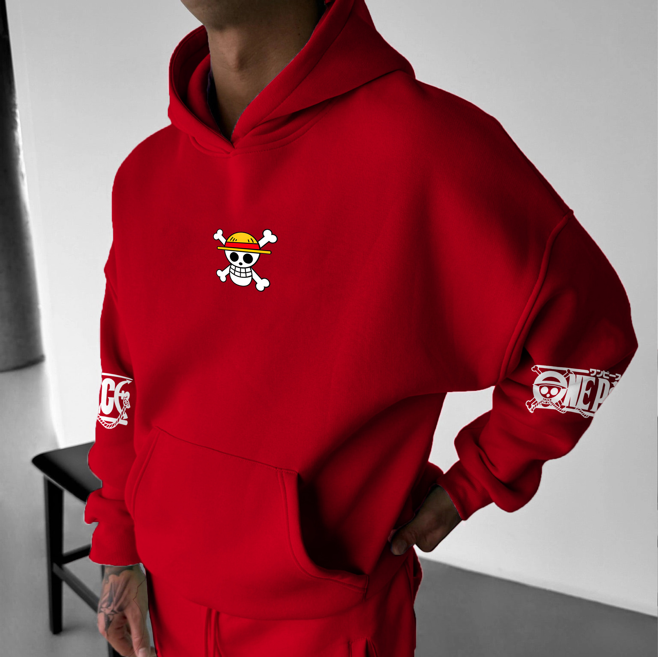 Unisex Anime Graphic Streetwear Vintage Hoodie