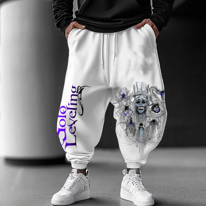 Unisex Casual Anime Streetwear Pants