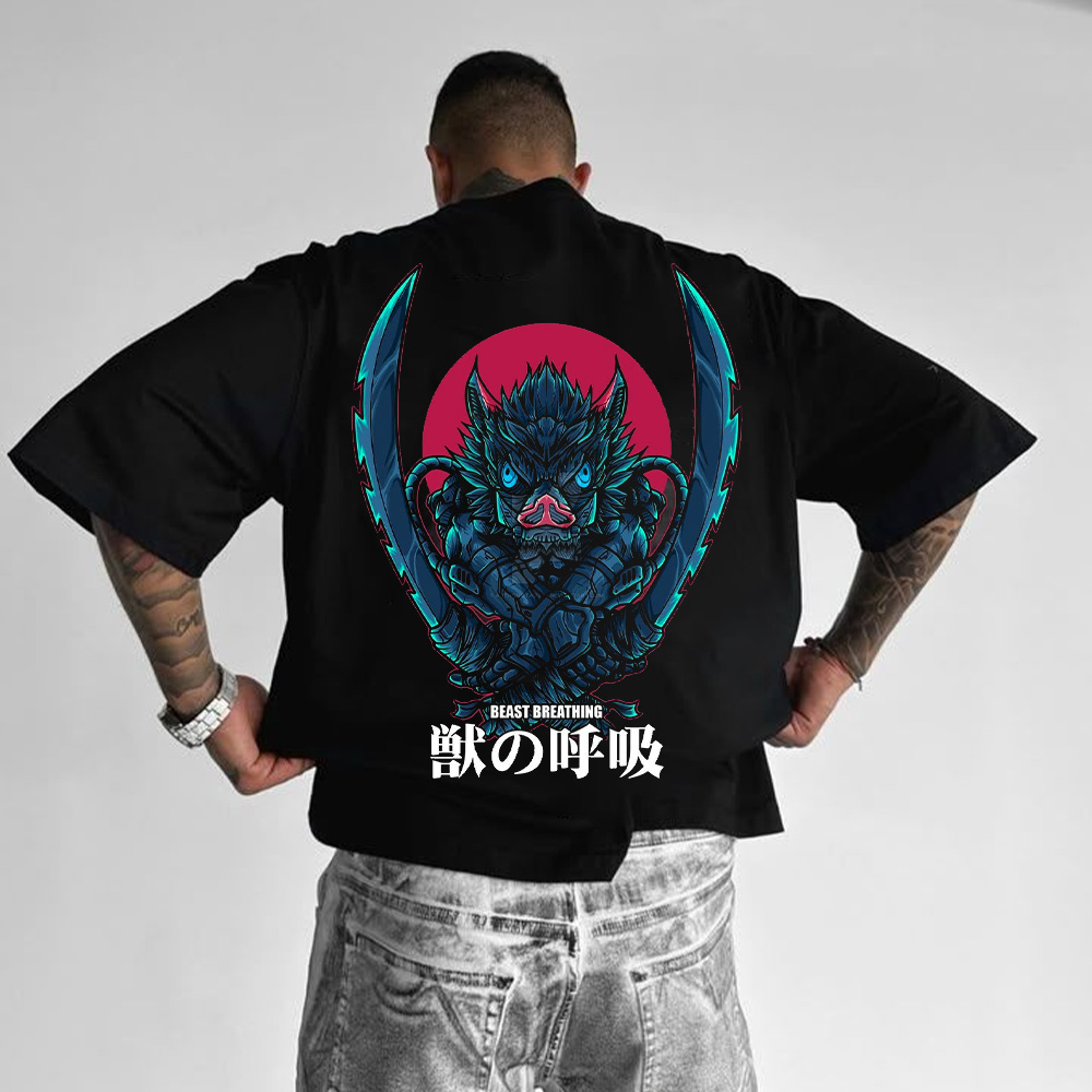 Unisex Anime Inspired Vintage T-Shirt