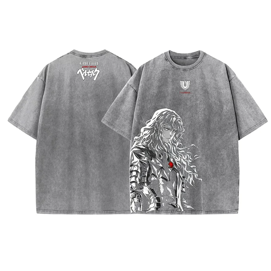 Unisex Anime Inspired Vintage T-Shirt