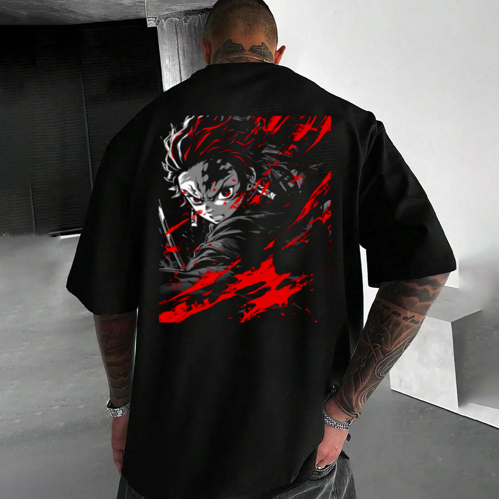 Unisex Anime Inspired Vintage T-Shirt
