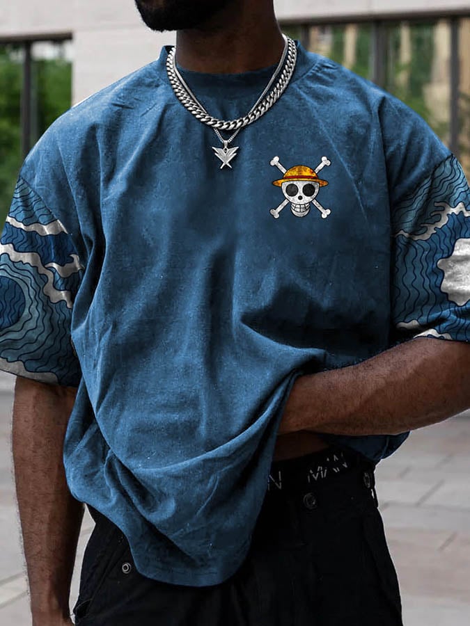Unisex Anime Inspired Vintage T-Shirt