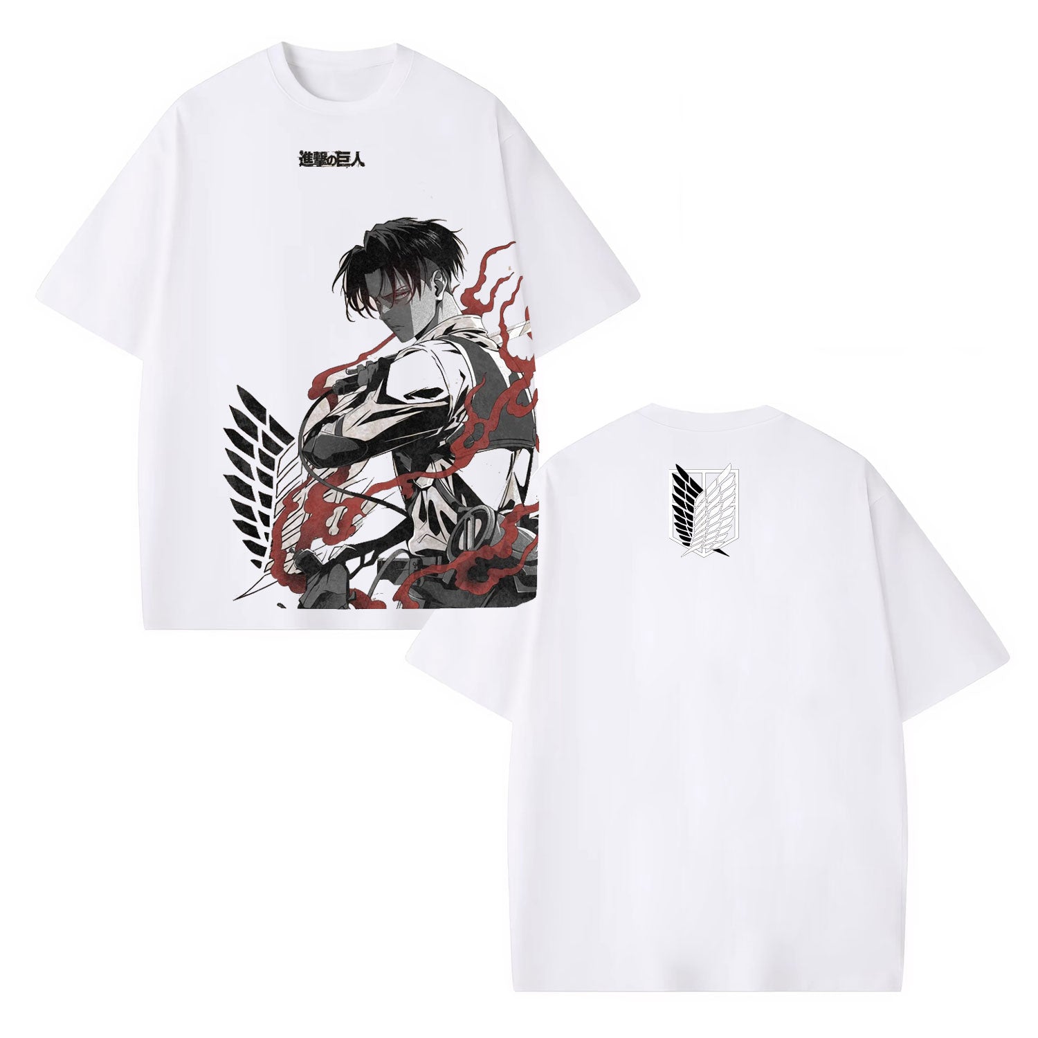 Unisex Anime Inspired Vintage T-Shirt
