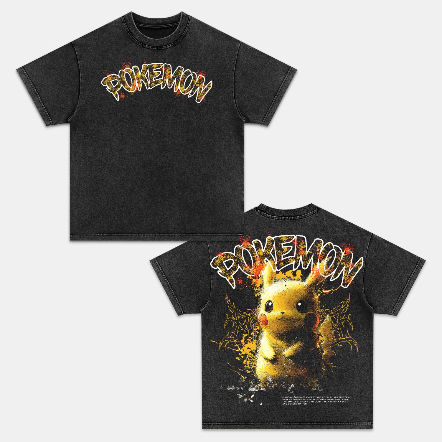 Unisex Anime Inspired Vintage T-Shirt