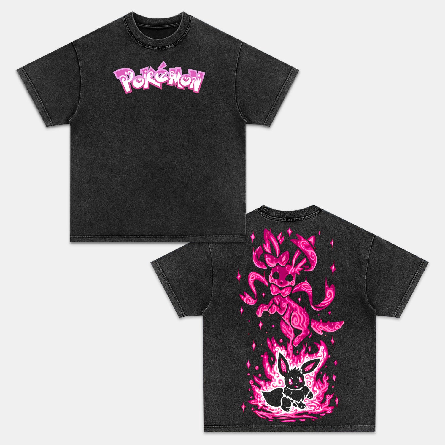 Unisex Anime Inspired Vintage T-Shirt