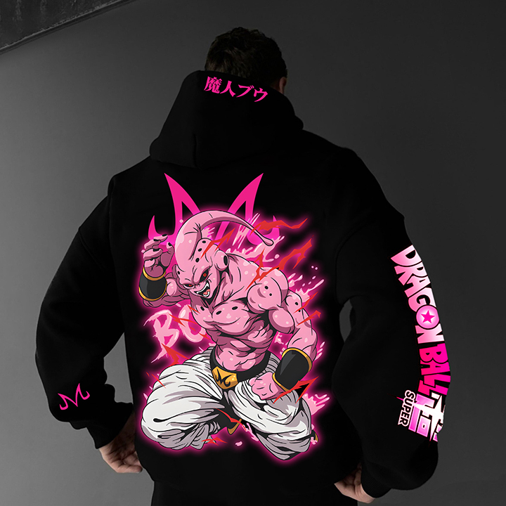 Unisex Anime Printed Casual Hoodie