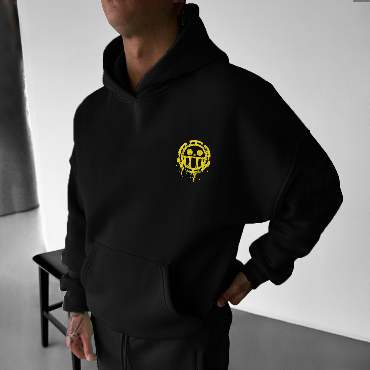 Unisex “One Piece” Anime Print  Casual Oversized Hoodie