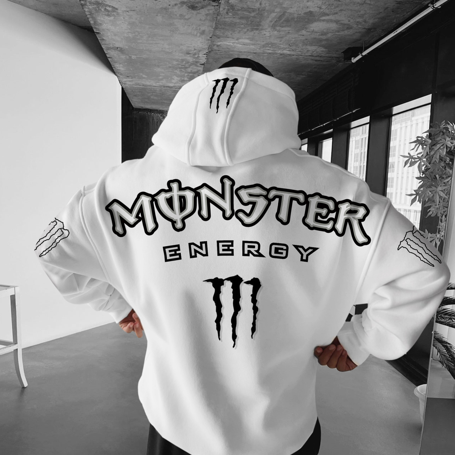 Oversize Energy Drink Style Hoodie