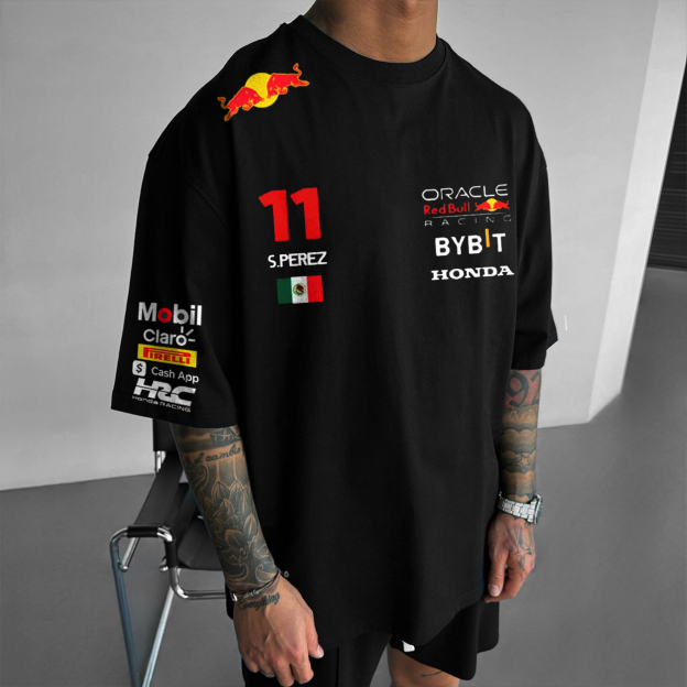 Unisex Racing RB NO.11 Oversized T-Shirt