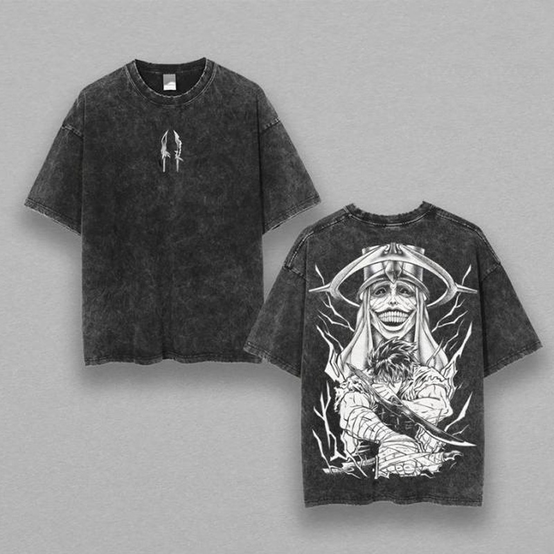 Unisex Anime Inspired Vintage T-Shirt