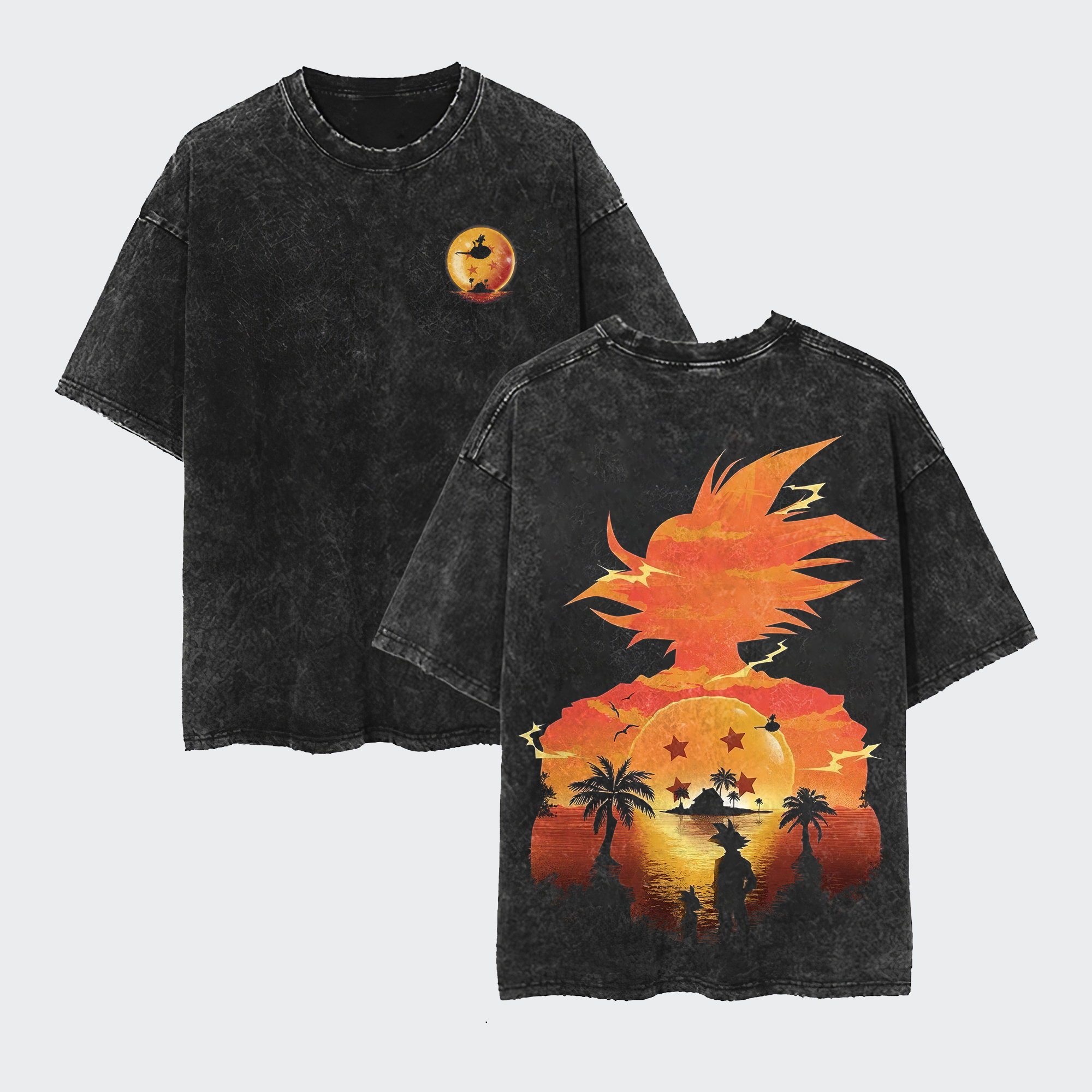 Son Goku Vintage Tee丨Dragon Ball