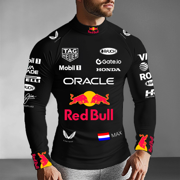 Unisex Racing Slim Compression Long Sleeve T-Shirt