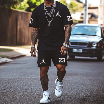 Unisex Basketball T-shirt and Shorts Set