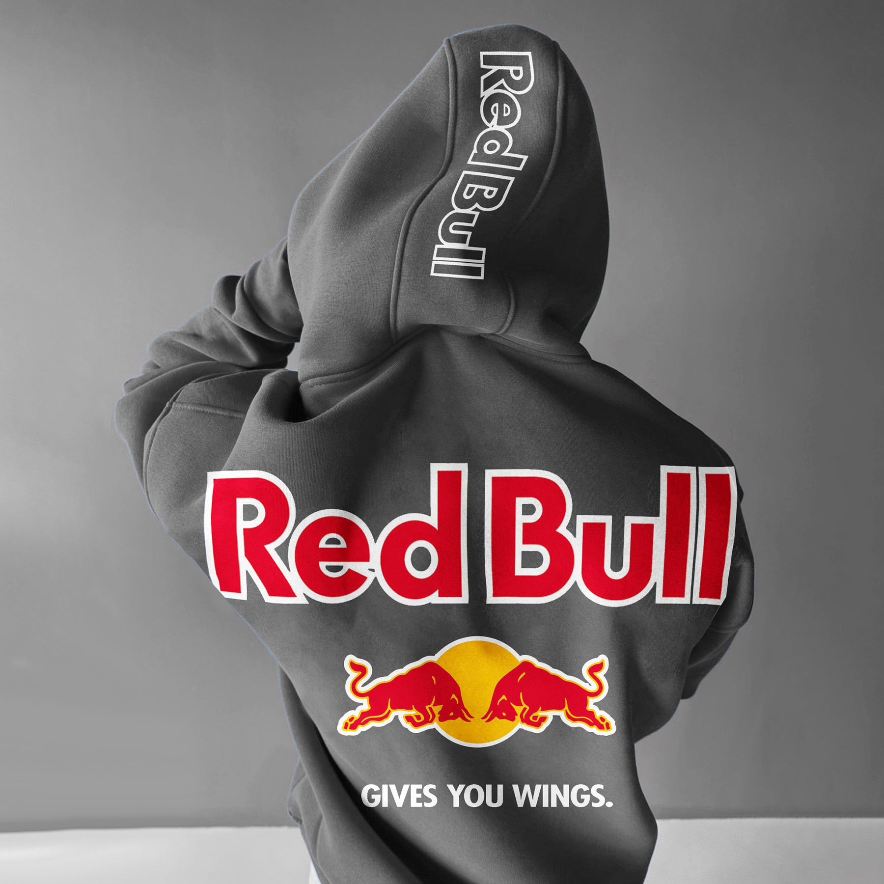 Oversized Red Bull Hoodie