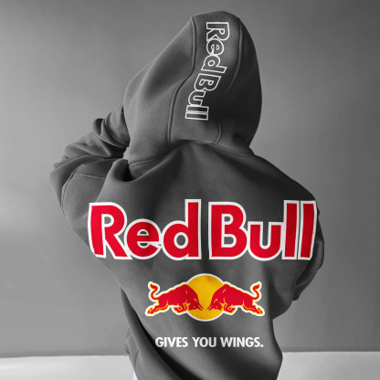 Oversized Red Bull Hoodie