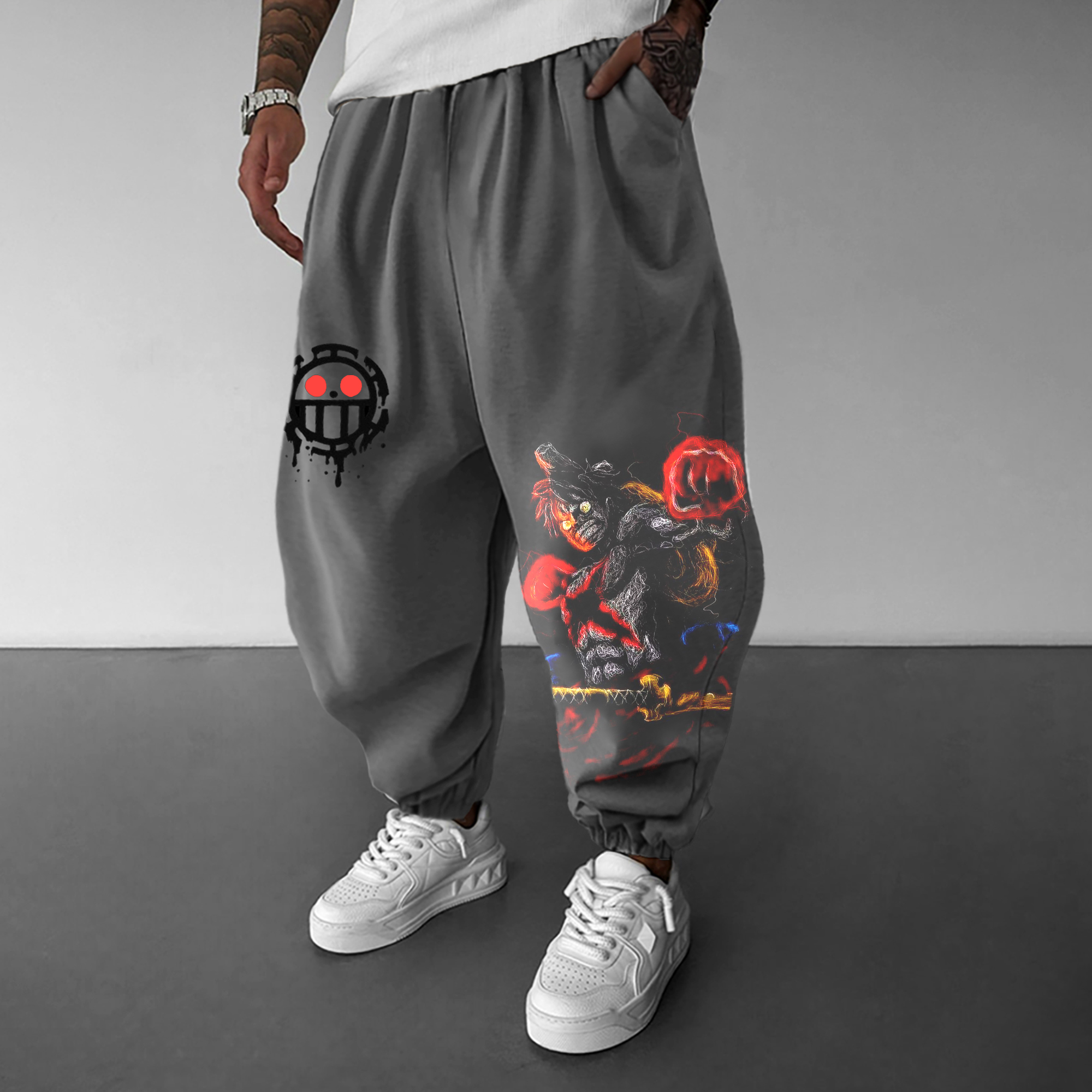 Unisex “One Piece” Anime Print  Casual Oversized Hoodie