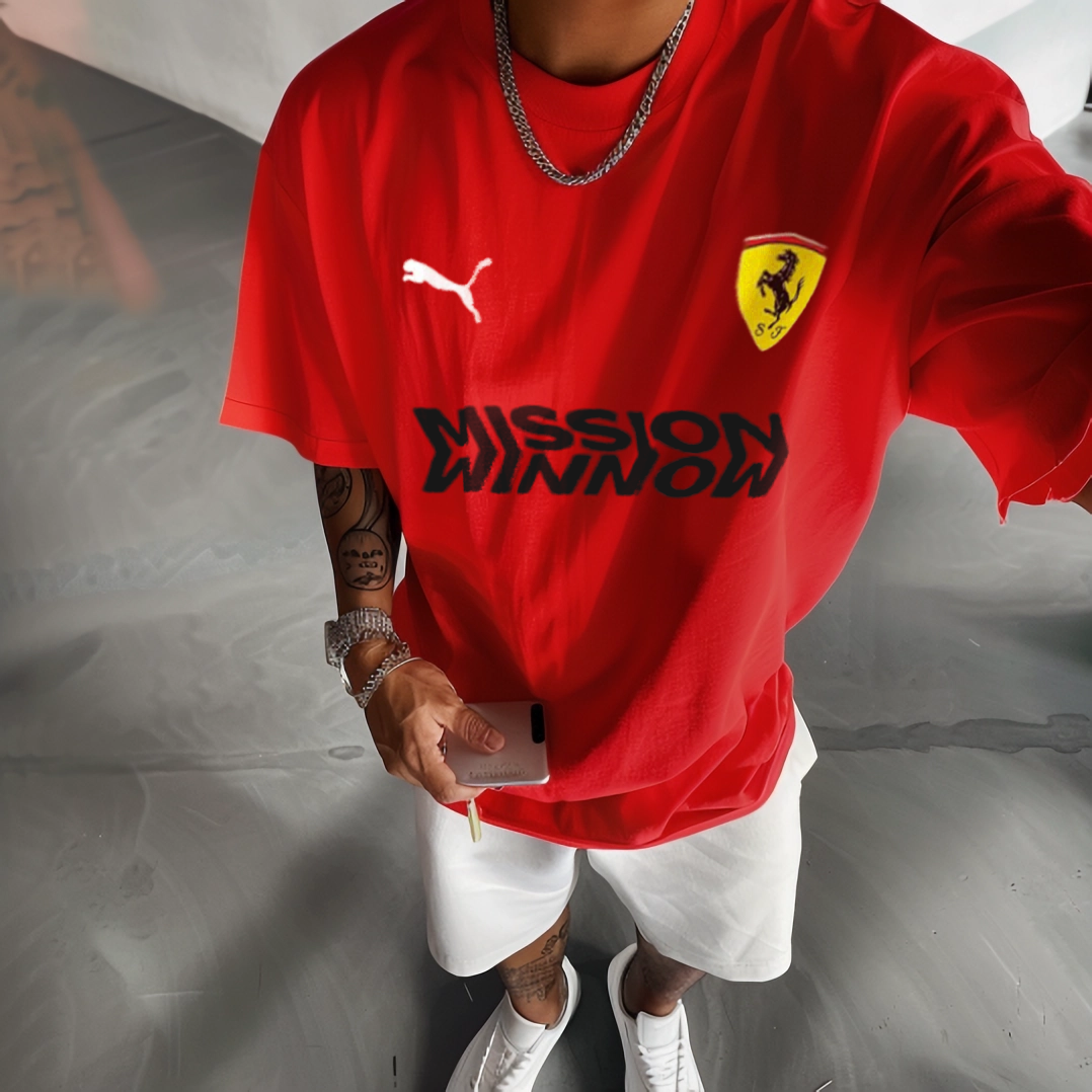 Fashion Print Logo T-Shirt