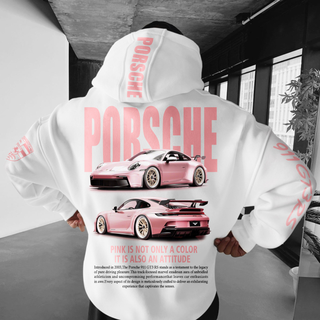Oversize Sports Car 911 GT3RS Hoodie